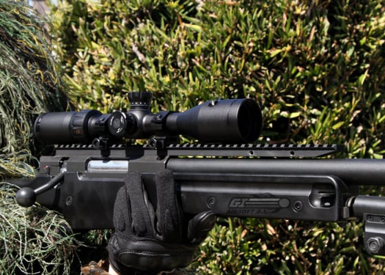 VISM 3-9x42 Center Beam Series Scope ( Mil-Dot Reticle & Integrated Green Laser )