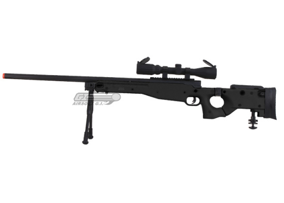 Well MB08 Bolt Action Sniper Airsoft Rifle ( Black )