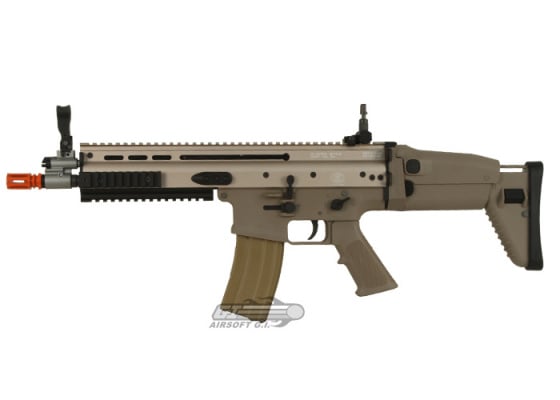 WE Open Bolt FN Herstal SCAR-L MK16 Carbine GBB Airsoft Rifle ( Tan )