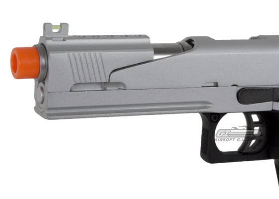 WE Silver Dragon 5.1 A 1911 Hi Capa GBB Airsoft Pistol ( Silver ) WE Silver Dragon 5.1 A 1911 Hi Capa GBB Airsoft Pistol ( Silver )