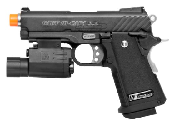 WE 3.8 1911 Hi Capa GBB Airsoft Pistol ( Black ) WE 3.8 1911 Hi Capa GBB Airsoft Pistol ( Black )