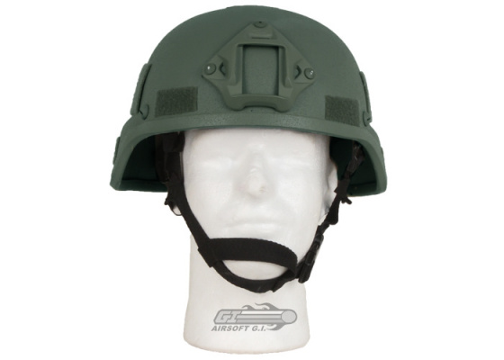 X-Factor MICH 2000 Replica Helmet with NVG Mount ( OD Green )