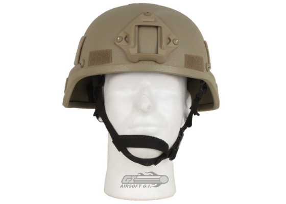 X-Factor MICH 2000 Replica Helmet with NVG Mount ( Tan )
