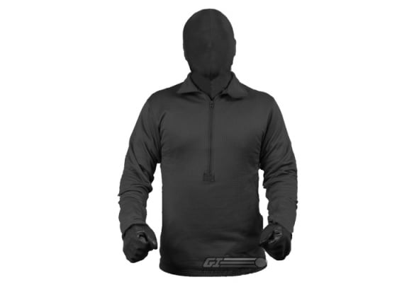 Condor Outdoor Base II Zip Pullover ( Black / XL )