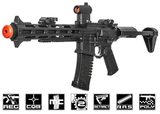 Ares Amoeba AM013 M4 Carbine 13" Modular Rail AEG Airsoft Rifle ( Black )