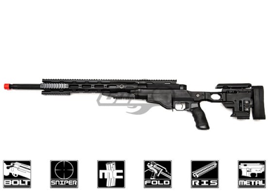 Ares Remington MSR Bolt Action Spring Sniper Airsoft Rifle ( Black )