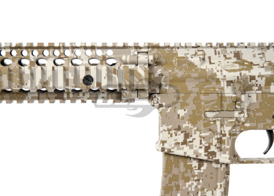 Airsoft GI FMG4-18 Daniel Defense RIS Short Next Gen. Carbine AEG Airsoft Rifle ( Hydro-Dipped Desert Digital )