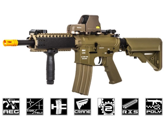 Classic Army Skirmish CA4A1 EC1 M4 RIS CQB Carbine AEG Airsoft Rifle ( Flat Dark Earth )