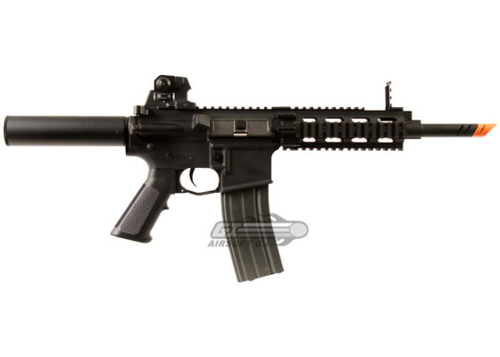 G&G Combat Machine GR16 CQW Wasp M4 Carbine Blow Back AEG Airsoft Rifle ( Black )