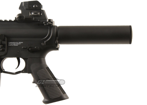G&G Combat Machine GR16 CQW Wasp M4 Carbine Blow Back AEG Airsoft Rifle ( Black )