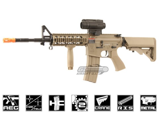 G&G TR15 Raider L DST M4 Carbine Blowback AEG Airsoft Rifle ( Tan )