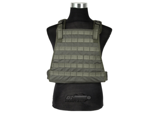 Pantac USA 1000D Cordura Spec Op Plate Carrier ( Ranger Green / M )