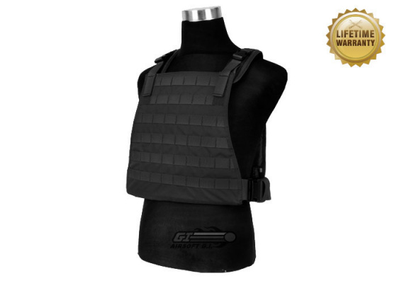 Pantac USA 1000D Cordura Spec Op Plate Carrier ( Black / M )