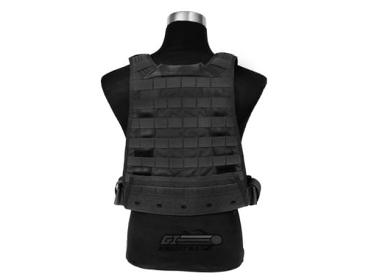 Pantac USA 1000D Cordura Spec Op Plate Carrier ( Black / M )