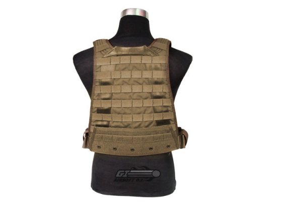 Pantac USA 1000D Cordura Spec Op Plate Carrier ( Coyote / M )