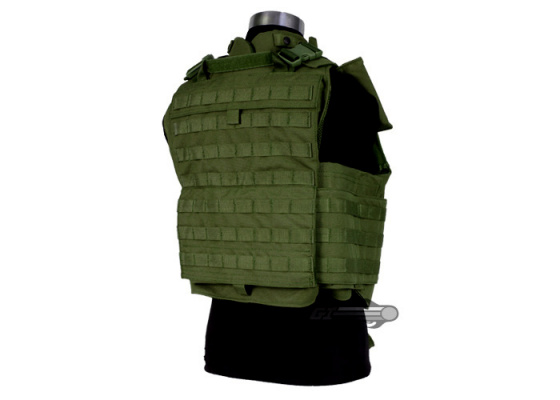 Pantac USA 1000D Cordura Interceptor Plate Carrier ( OD Green / M )