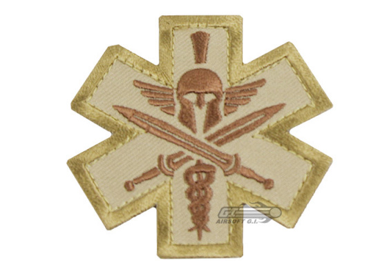 Mil-Spec Monkey Tactical Medic Spartan Patch ( Desert )