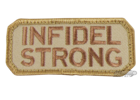 Mil-Spec Monkey Infidel Strong Patch ( Tan )