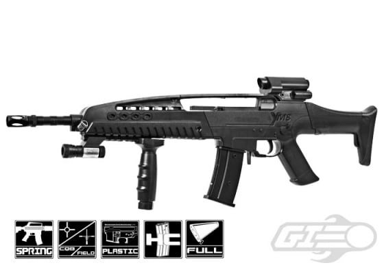 UK Arms M8B XM-8 Carbine Spring Airsoft Rifle ( Black )