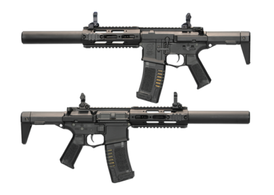 Ares Amoeba AM014 M4 14" MR/E-SD Carbine AEG Airsoft Rifle ( Black )