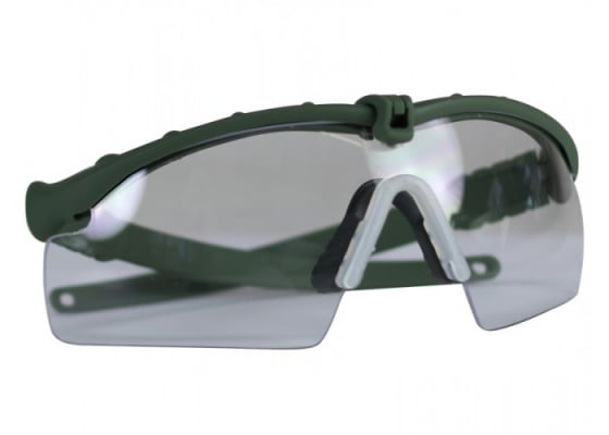 Bravo Airsoft Tactical Eye Protection w/ Clear Lens ( OD Green )