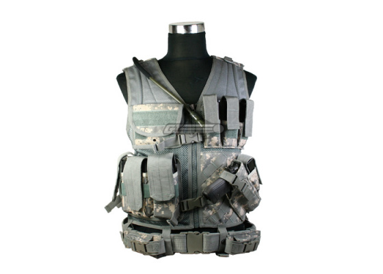 Condor Outdoor Crossdraw Tactical Vest ( ACU ) Condor Outdoor Crossdraw Tactical Vest ( ACU )