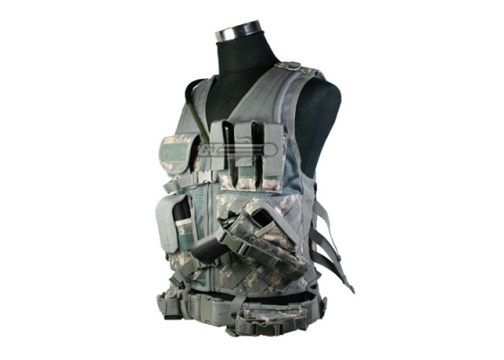 Condor Outdoor Crossdraw Tactical Vest ( ACU ) Condor Outdoor Crossdraw Tactical Vest ( ACU )