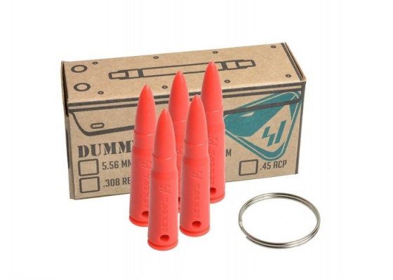 Strike Industries 762x39mm Dummy Rounds w/ Key Ring ( Red )