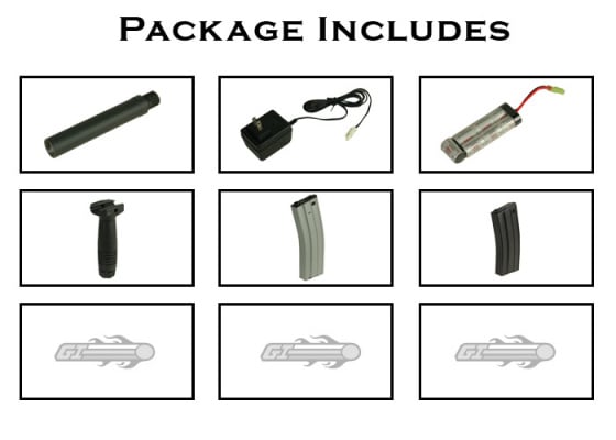 Echo 1 Full Metal MK16 Airsoft Rifle (ASC) Echo 1 Full Metal MK16 Airsoft Rifle (ASC)