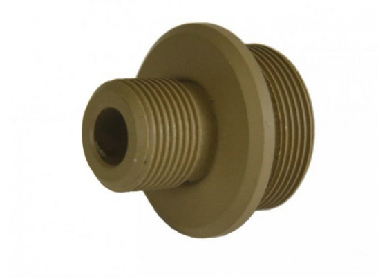 Echo 1 Gen. 2 M28 Sniper Rifle Barrel Extension Adapter ( Tan )