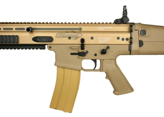 (Discontinued) G&G Full Metal G-MK16 CQC Airsoft Rifle ( Tan )