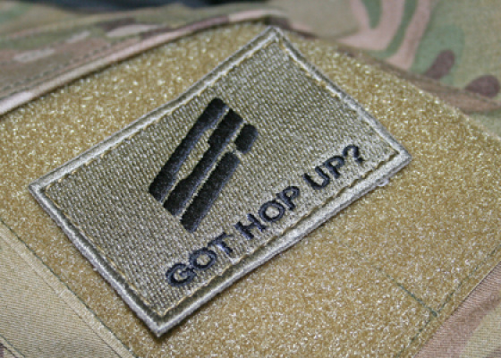 Airsoft GI Got HOP UP Patch Velcro ( OD Green )