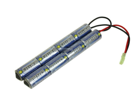 Intellect 9.6v 3600mAh NiMH Nunchuck Battery