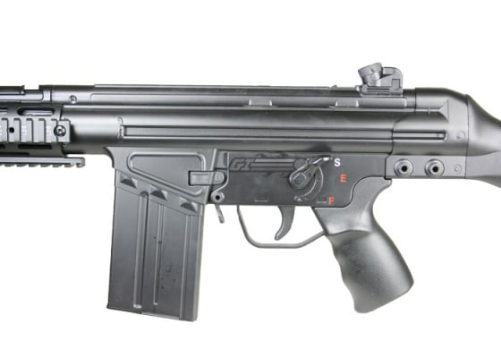 JG T3 RAS T3A3 RIS AEG Airsoft Rifle ( Black )