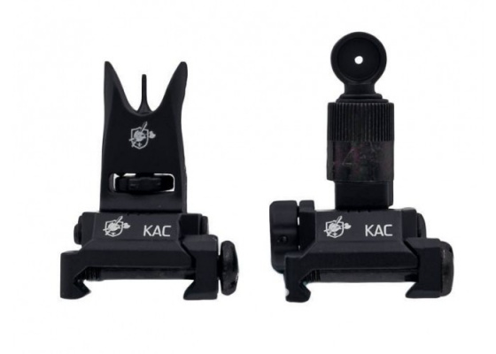 Knight's Armament Airsoft Back Up Iron Sights ( Black )