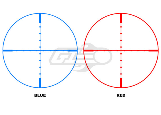 NcSTAR Shooter Series 1.1-4x25 Full Size Scope ( Mil-Dot )