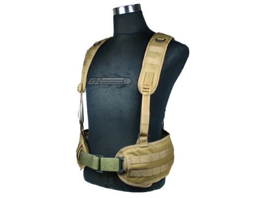 Condor Outdoor H Molle Harness ( Tan ) Condor Outdoor H Molle Harness ( Tan )