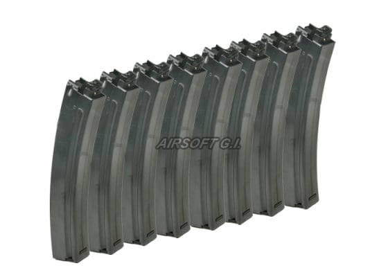 Systema TW5 PTW 40 rd. AEG Mid Capacity Magazine - 8 Pack ( Black )