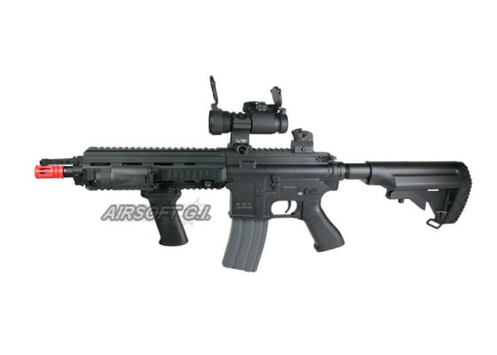 JG 614 AEG Airsoft Rifle w/ Crane Stock ( Black ) JG 614 AEG Airsoft Rifle w/ Crane Stock ( Black )