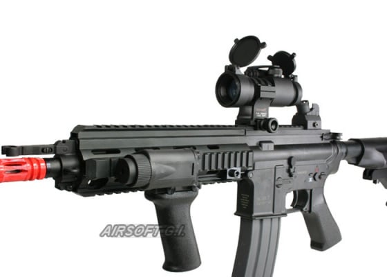JG 614 AEG Airsoft Rifle w/ Crane Stock ( Black ) JG 614 AEG Airsoft Rifle w/ Crane Stock ( Black )