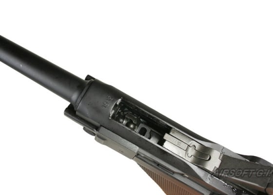 WE P08S Luger GBB Airsoft Pistol ( Black ) WE P08S Luger GBB Airsoft Pistol ( Black )