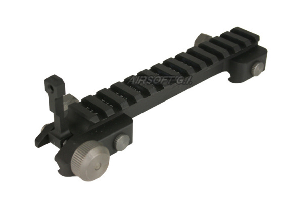 G&G High Riser Mount with Flip Up Sight for M4 / M16