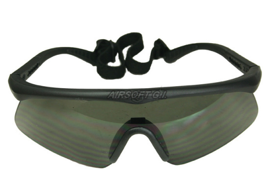 Revision Sawfly Shooting Glasses Deluxe Kit Large Frame ( Black )