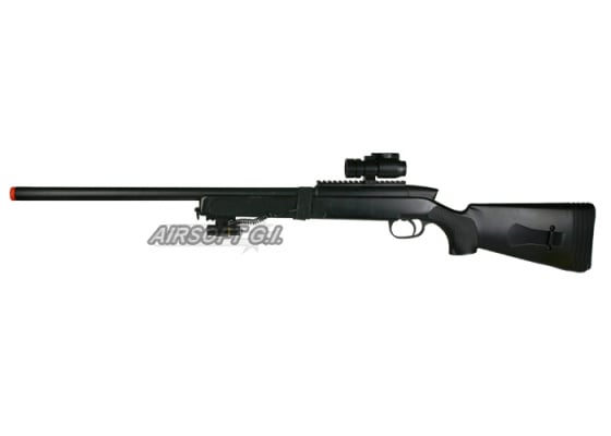 Double Eagle M50 Pro Version 3 Bolt Action Spring Sniper Airsoft Rifle ( Black )