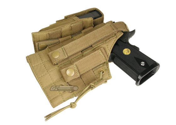 Condor Outdoor MOLLE 1911 Ambidextrous Holster ( Tan )