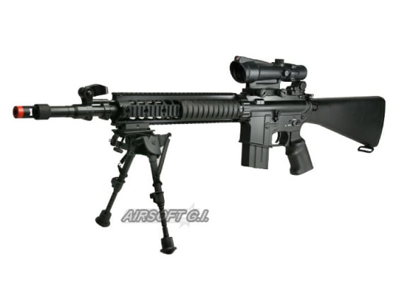 D Boy MK12 MOD1 SPR Carbine AEG Airsoft Rifle ( Black )