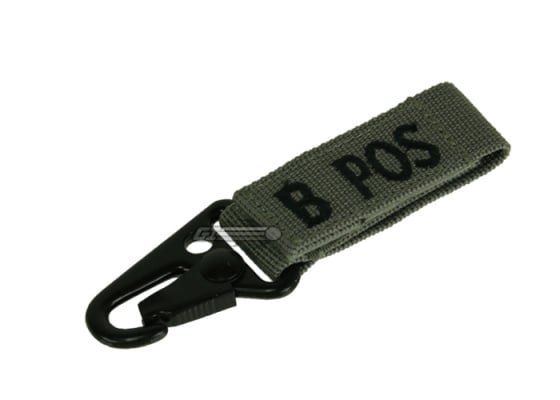 Condor Outdoor B Positive Blood Type Key Chain ( Foliage )