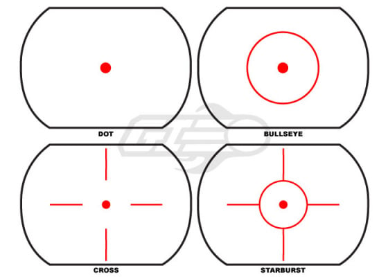 NcSTAR Red & Green Dot Reflex sight 4 Different Reticle ( Tan )