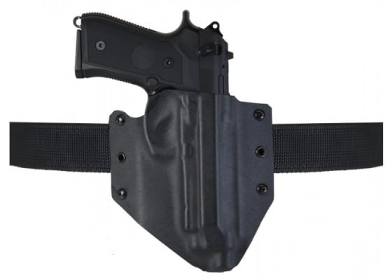 Spetz Gear M9 w/ Rails Right Handed Kydex Holster ( Black )