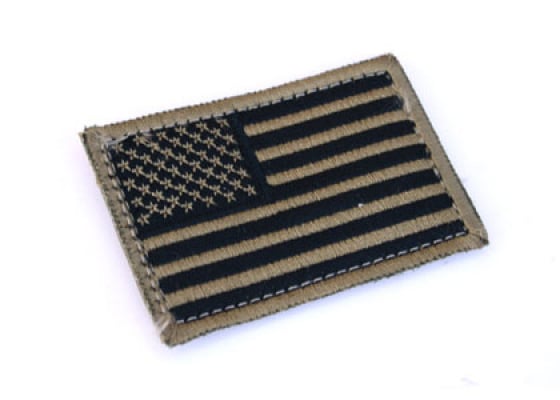 Condor Outdoor Velcro US Flag Patch ( Tan )